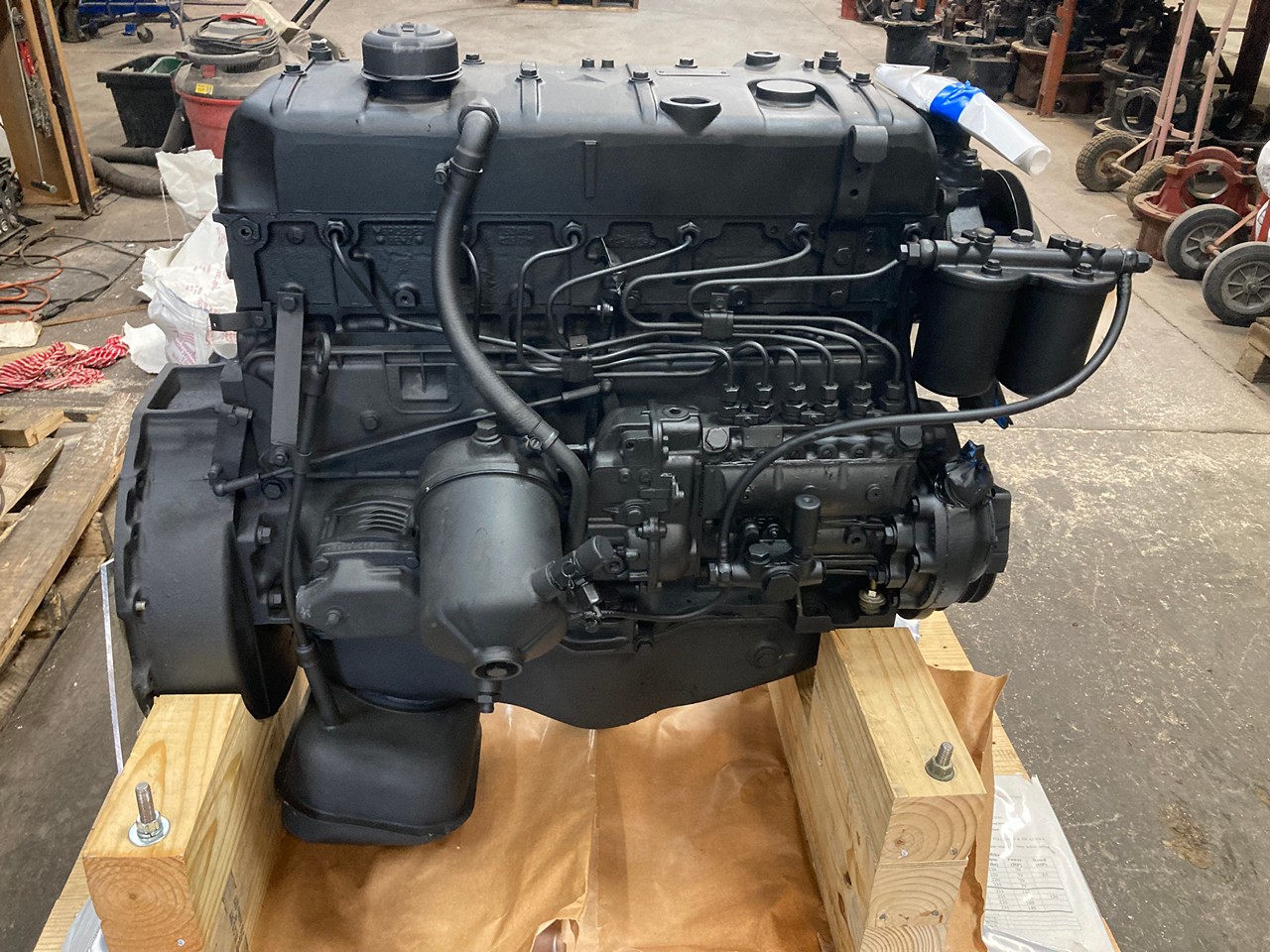 Rebuilt Mercedes OM352 Diesel Engine